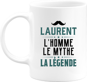 Mug laurent l'homme le mythe la légende