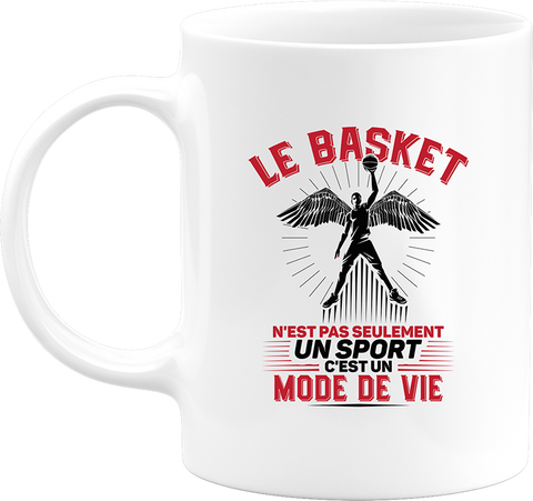 Mug le basket un mode de vie