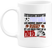 Mug les dieux font de la moto
