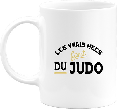 Mug les mecs font du judo