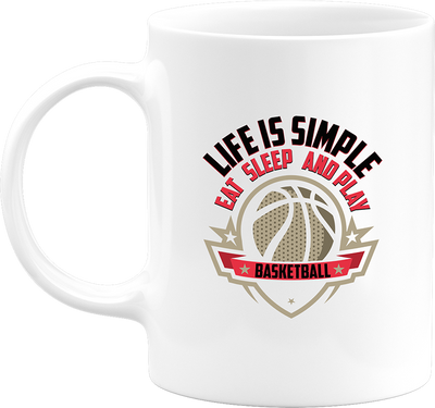 Mug life is simple basket