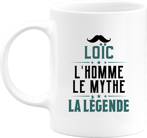 Mug loïc l'homme le mythe la légende