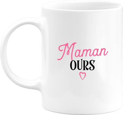 Mug maman ours