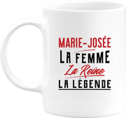 Mug marie-josée la femme la reine la légende