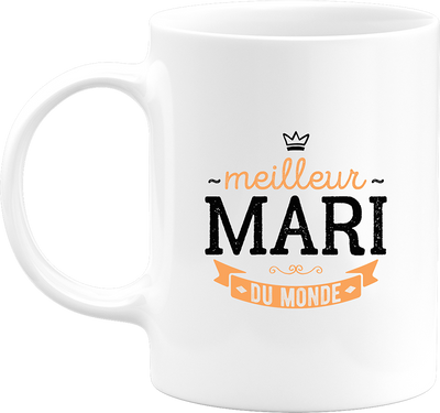 Mug meilleur mari du monde 2