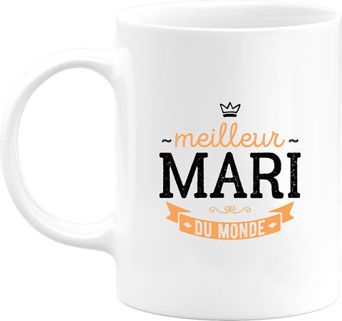 Mug meilleur mari du monde 2