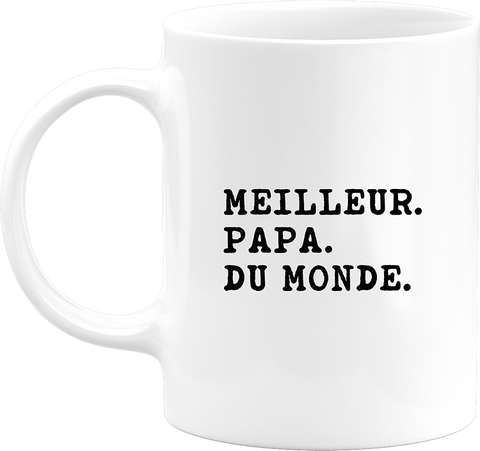 Mug meilleur papa du monde 2