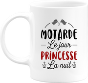 Mug motarde et princesse