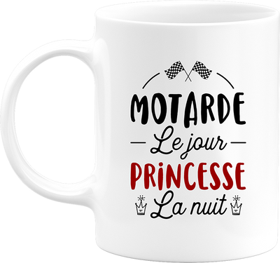 Mug motarde et princesse