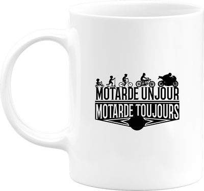 Mug motarde toujours