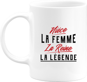 Mug nièce la légende