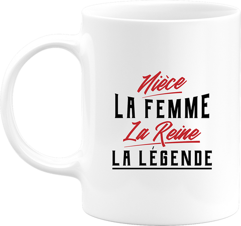 Mug nièce la légende