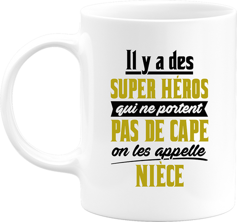 Mug nièce super héros