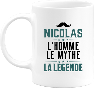 Mug nicolas l'homme le mythe la légende