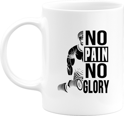 Mug no pain no glory