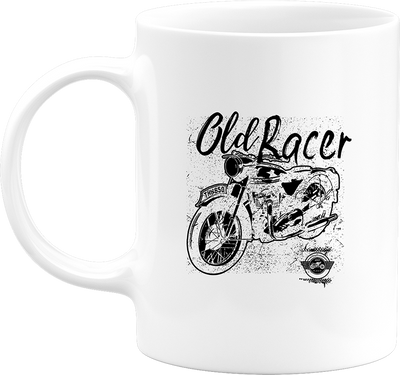 Mug old racer moto bobber