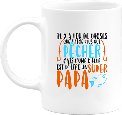 Mug pêcheur et super papa