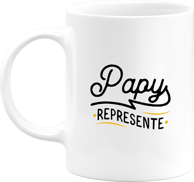 Mug papy represente