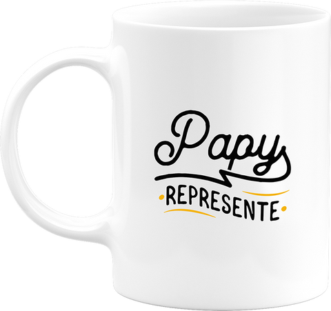 Mug papy represente