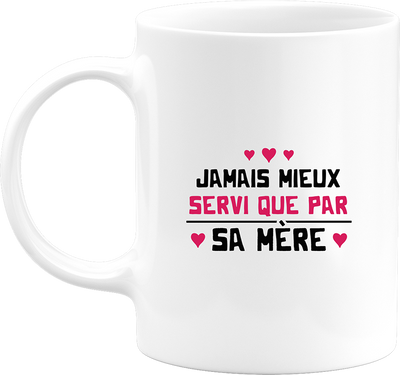 Mug par sa mère