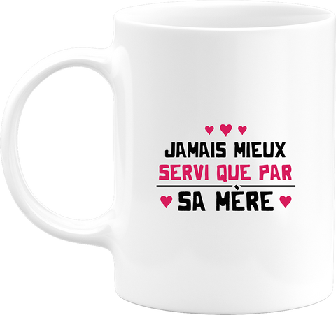 Mug par sa mère