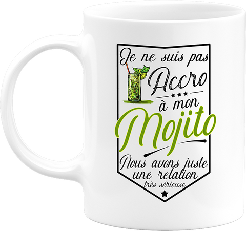 Mug pas accro mojito