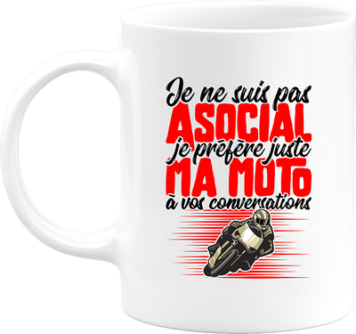 Mug pas asocial moto