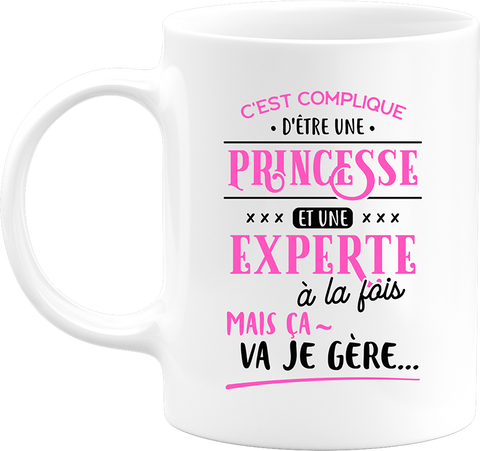 Mug princesse et experte