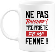 Mug propriété de ma femme