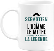 Mug sébastien l'homme le mythe la légende