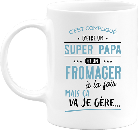 Mug super papa et fromager