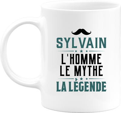 Mug sylvain l'homme le mythe la légende