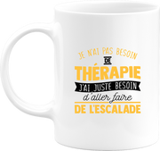Mug thérapie escalade