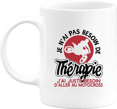 Mug thérapie motocross