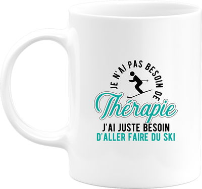 Mug thérapie ski