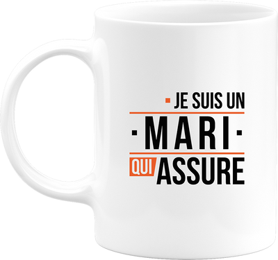 Mug un mari qui assure