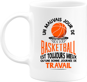 Mug un mauvais jour de basket