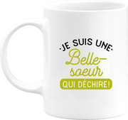 Mug une belle-soeur qui déchire