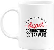 Mug une super conductrice de travaux