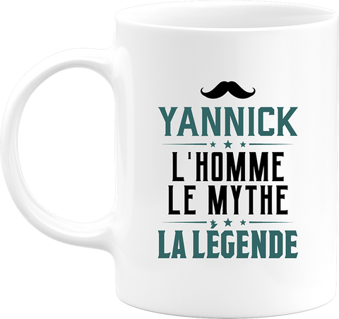 Mug yannick l'homme le mythe la légende