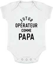 Body bébé Futur opérateur comme papa