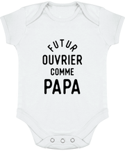 Body bébé Futur ouvrier comme papa