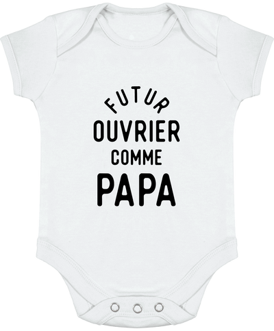 Body bébé Futur ouvrier comme papa