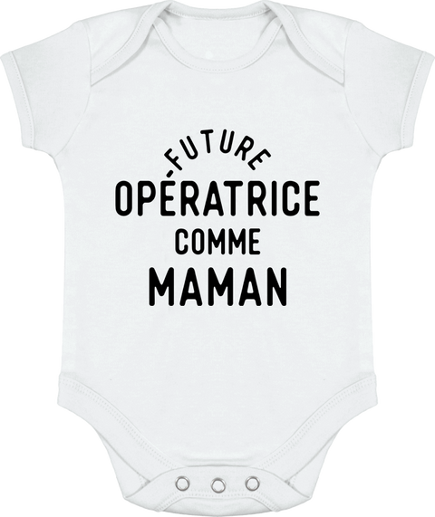 Body bébé Future opératrice comme maman