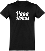  T shirt homme papa bonus beau