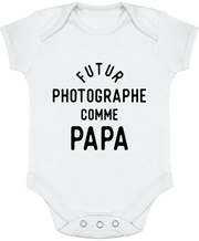 Body bébé Futur photographe comme papa