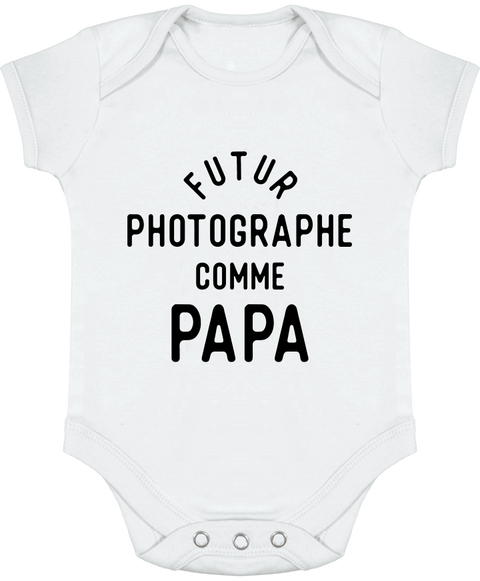 Body bébé Futur photographe comme papa