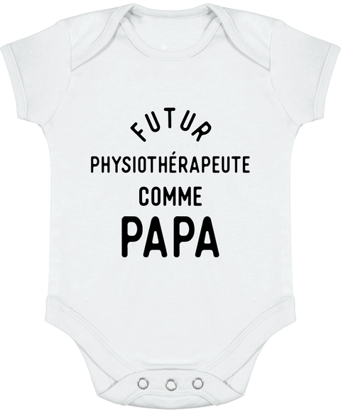 Body bébé Futur physiothérapeute comme papa
