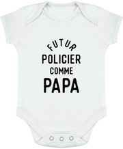 Body bébé Futur policier comme papa