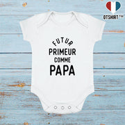 Body bébé Futur primeur comme papa